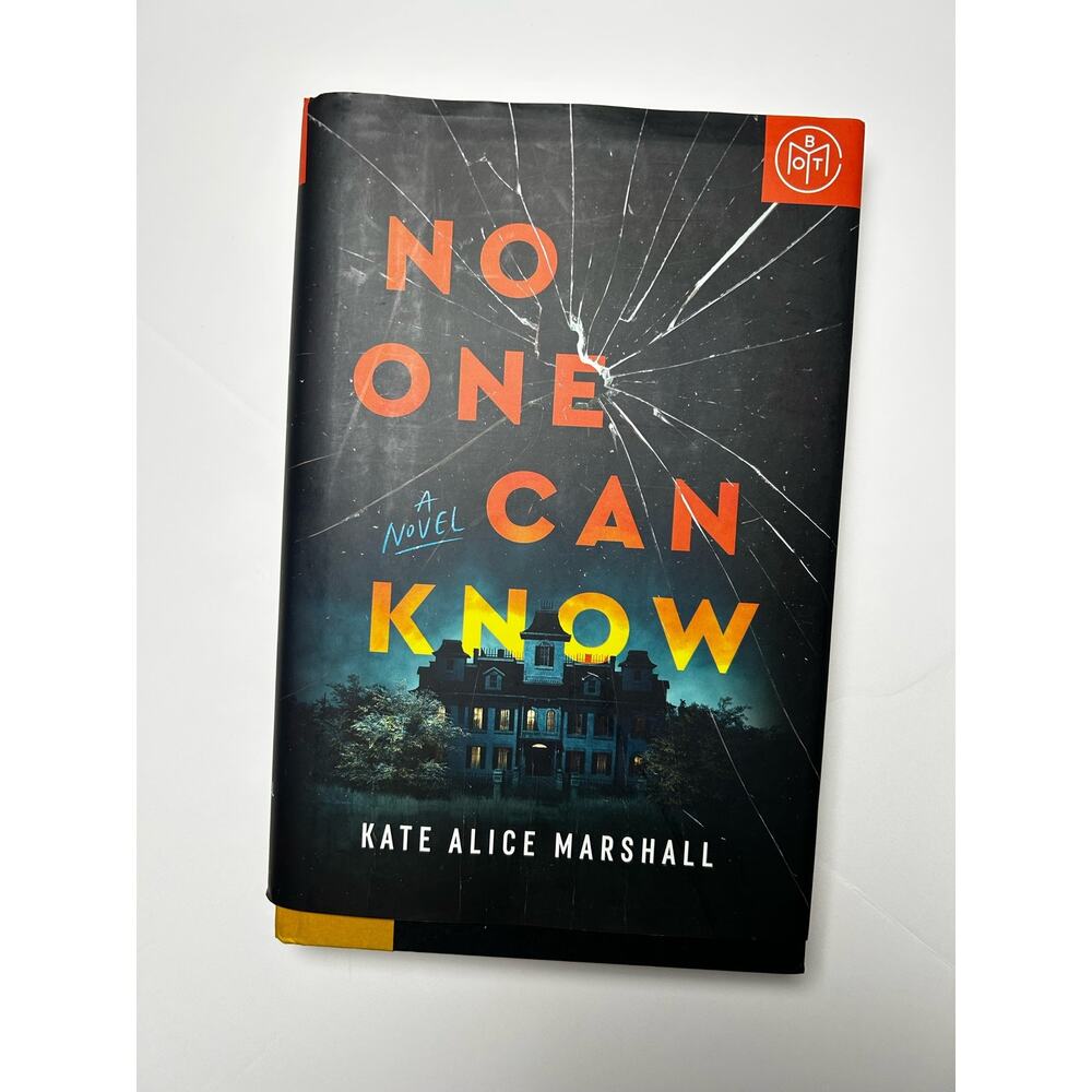 Hardback Book: No One Can Know Marshall Fiction Adventure Mystery